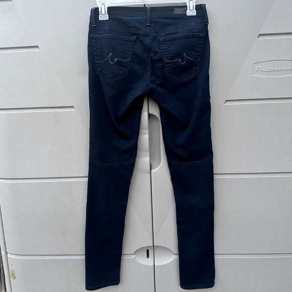 AG ADRIANO GOLDSCHMIED The Ally Color-Blocked Legging Jeans Women’s Size 27R - Picture 10 of 10